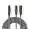 Balanced XLR Audio Cable 2x Male to 3 Pin XLR-Female to 3 Pin XLR 1.5m ND4988 Nedis