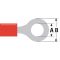 Fast On Connector 3.2mm Female Red ND5368 Valueline