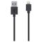 3m black Lightning USB charging and sync cable WB880 