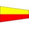Nautical Signaling Brush "7" Setteseven Long 100x340cm FLAG154 