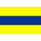 Bandiera nautica di segnalazione "D" Delta 150x180cm A9262 