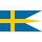 Schwedische Marinekriegsflagge 400x200cm FLAG017 