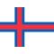 Bandiera Nazionale Isole Faroe 135x80cm FLAG204 