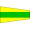 Pennello segnalazione nautica di manovra "Prep" 340x100x30cm FLAG288 