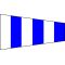 Pennello segnalazione nautica di manovra "Turn" 340x100x30cm FLAG146 