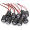 Indicatore LED 12V 10mm luce rossa confezione da 10 pezzi EL2537 