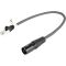 Digital Cable XLR XLR 3p (M) - RJ45 plug / s 0.30 m Dark Gray SX600 Sweex
