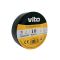Insulating tape 15mm 10m white EL145 Vito