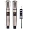 Pair of UHF rechargeable wireless microphones MIC022 