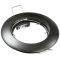 GU10 recessed spotlight holder Φ80mm black EL671 Vito