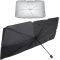 Car sunshade umbrella 132x75cm WB2395 