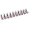 10-pole 4mm&sup2; flying terminals - pack of 10 pieces EL3941 
