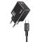 Caricatore USB Type-C USB 5V/2.4A 12W nero  KSC-1236 F4190 Kakusiga