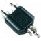 ADAPTADOR DE ENCHUFE RCA / 2 ENCHUFE RCA 09155 