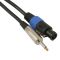 Audio cable Jack 6.3mm male - Speakon male - 10 meters CA840 
