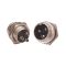 3-pole XLR male connector for panel mounting B2197 