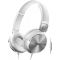 DJ-Style headphones with Philips microphone - White and Silver ED636 Philips