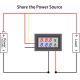 DC 0-100V 10A Digital Voltmeter Ammeter with 2 displays EL3990 