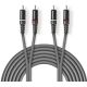 Cavo audio stereo 2x maschio RCA placcato nickel 5m Nedis ND1468 Nedis