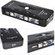 Switch KVM 4 porte USB 2.0 connettori USB/VGA P1348 