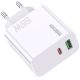 Alimentatore caricabatterie doppia porta USB/type C 3.25A 65W N050 Kakusiga
