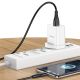 Cavo per ricarica e sincronizzazione USB type C - type C 1m bianco PD100W 5A JA043 F4155 Jokade