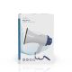 Megafono portatile 10W con sirena e funzione di registrazione – Bianco/Blu ND5478 Nedis