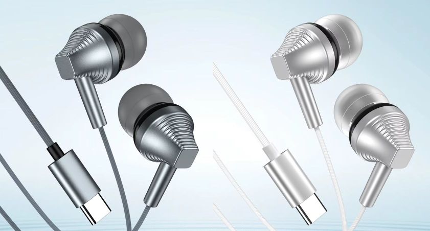 Cuffie cablate Type-C con microfono – Ideali per uso quotidiano e musica